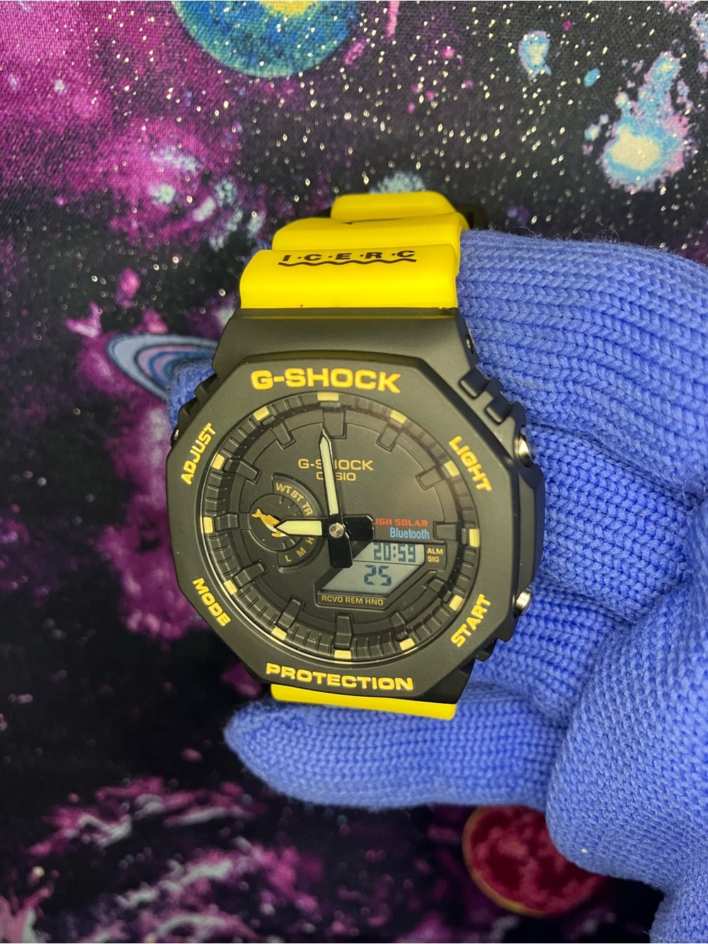 Custom G Shock Collab Yellow and Black Colorway - Picture 2 of 6